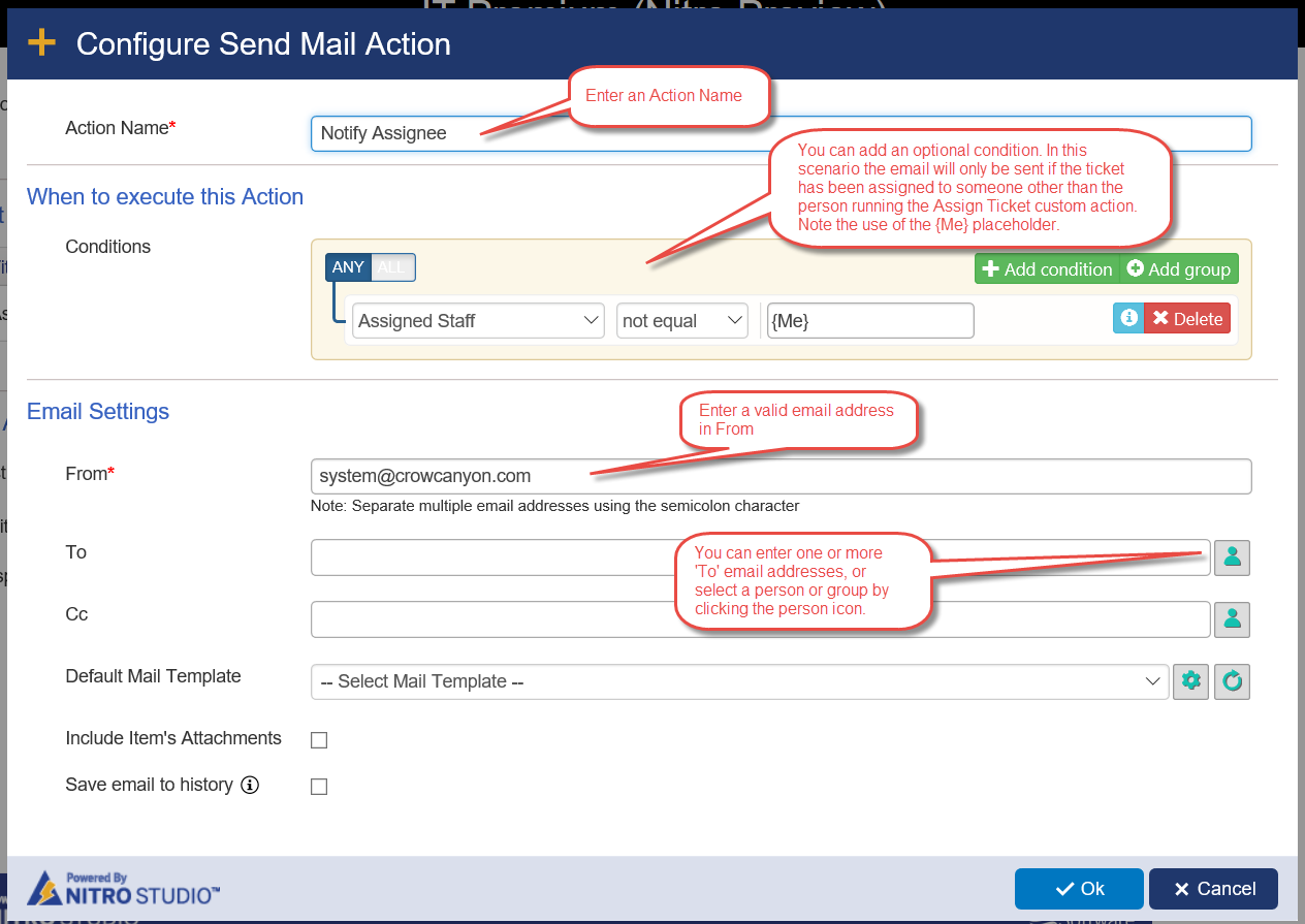 CustomAct - Send Mail3