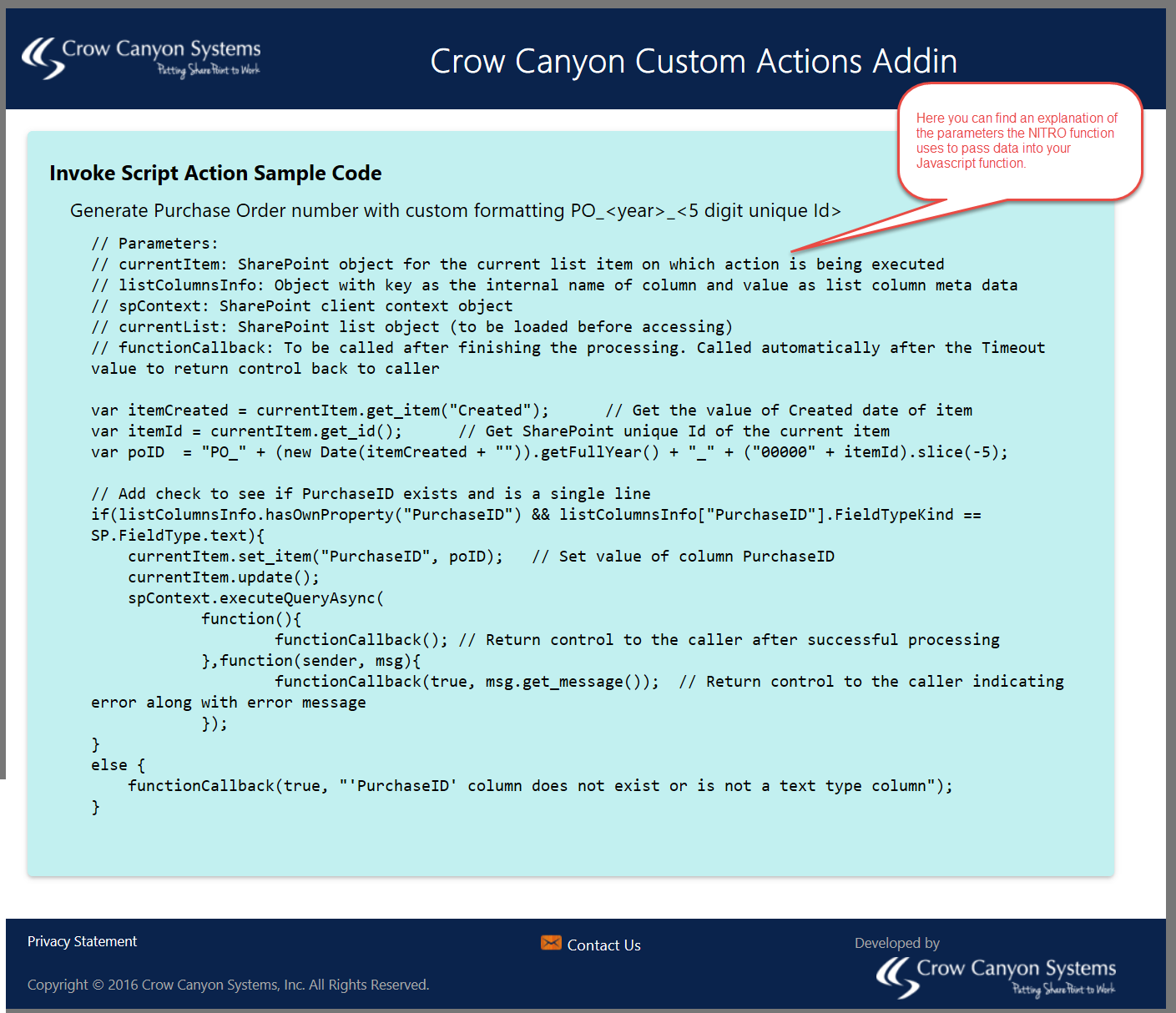 CustomAct - Execute Script2